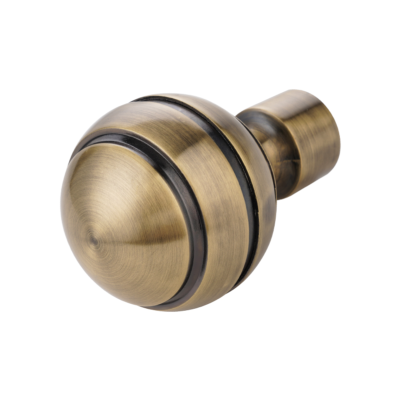 Ball Finial Curtain Rod